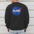NASA Inspired DAD Meatball Men's Sweatshirt Back Print NASA Inspired DAD Meatball Men's Sweatshirt Back Print