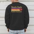 Nerdy Dads Dice For Tabletop RPG New Father Men's Sweatshirt Back Print