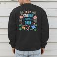 OneDer The Sea Dada 1st Birthday Dad Matching Men's Sweatshirt Back Print