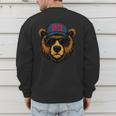 Papa Bear Father's Day Great Dad Joke Men's Sweatshirt Back Print Papa Bear Father's Day Great Dad Joke Men's Sweatshirt Back Print