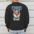 Pembroke Welsh Corgi Corgi Dad Men's Sweatshirt Back Print Pembroke Welsh Corgi Corgi Dad Men's Sweatshirt Back Print