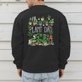 Potted Plant Dad Men's Sweatshirt Back Print