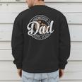Promoted To Dad Est 2026 Stamp First Time Daddy To Be Men's Sweatshirt Back Print Promoted To Dad Est 2026 Stamp First Time Daddy To Be Men's Sweatshirt Back Print