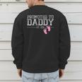 Promoted To Daddy Est 2026 Shirt New Daddy New Dad Men's Sweatshirt Back Print