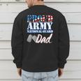 Proud Army National Guard Dad Fathers Day Shirt Men Men's Sweatshirt Back Print