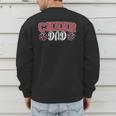 Proud Cheer Dad My Favorite Cheerleader Calls Me Daddy Men Men's Sweatshirt Back Print