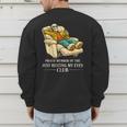 Proud Member Of The Just Resting My Eyes Club Dad Men's Sweatshirt Back Print