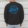 Proud New Daddy It's A Boy Dad To Be 1st Time Father Men's Sweatshirt Back Print Proud New Daddy It's A Boy Dad To Be 1st Time Father Men's Sweatshirt Back Print
