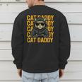 Retro Cat Daddy Style Animal For Men Women Kid Boy Girl Men's Sweatshirt Back Print