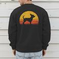 Retro Chihuahua Men Women Dog Mom Dad Chihuahua Men's Sweatshirt Back Print Retro Chihuahua Men Women Dog Mom Dad Chihuahua Men's Sweatshirt Back Print