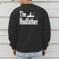 The Rodfather Fishing Dad Men's Sweatshirt Back Print The Rodfather Fishing Dad Men's Sweatshirt Back Print