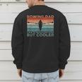 Round Rowing Dad Rudder Men's Sweatshirt Back Print