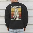Samoyed Dad Men's Sweatshirt Back Print
