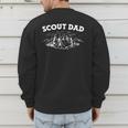 Scouting Scout Dad Men's Sweatshirt Back Print