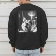 Siberian Husky Alien UFO Taking a Selfie Dog Mom Dad Men's Sweatshirt Back Print Siberian Husky Alien UFO Taking a Selfie Dog Mom Dad Men's Sweatshirt Back Print