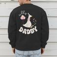 Silly Daddy Silly Goose Dad Birthday Family Matching Party Men's Sweatshirt Back Print