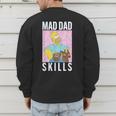 The Simpsons Father's Day Mad Dad Skills Homer Poster Men's Sweatshirt Back Print