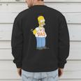 The Simpsons Homer Number 1 Dad Father's Day V2 Men's Sweatshirt Back Print