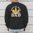 The Simpsons World's Best Dad Father's Day Group V2 Small Men's Sweatshirt Back Print