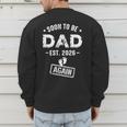 Soon To Be Dad Again Promoted To Dad Again 2026 Men's Sweatshirt Back Print