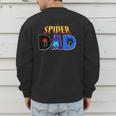 Spider Dad Shirt Birthday Fathers Day Halloween Costumes Pjs Men's Sweatshirt Back Print Spider Dad Shirt Birthday Fathers Day Halloween Costumes Pjs Men's Sweatshirt Back Print