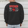 Spider Dad Spidey Birthday Family Matching Kid Daddy Spiders Men's Sweatshirt Back Print Spider Dad Spidey Birthday Family Matching Kid Daddy Spiders Men's Sweatshirt Back Print