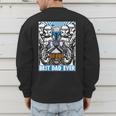 Star Wars Father's Day Jango Fett Best Dad Ever Men's Sweatshirt Back Print