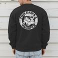 Star Wars Father's Day Stormtrooper This Dad Is A Trooper Circle Men's Sweatshirt Back Print