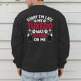 Tuxedo Cat Owner Tuxedo Cat Dad Tuxedo Cat Mom Men's Sweatshirt Back Print