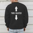 Two Seater Shirt For Men 2 Seater Dad Men's Sweatshirt Back Print Two Seater Shirt For Men 2 Seater Dad Men's Sweatshirt Back Print