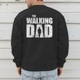 The Walking Dad Father Man Dead Retro Vintage Men Fun Men's Sweatshirt Back Print