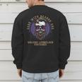 Walking Lumberjack Fantasies Dads With Beards Fantasy Art Men's Sweatshirt Back Print