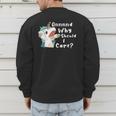 And Why Should I Care Sarcastic Unicorn Dad Mom Men's Sweatshirt Back Print
