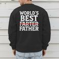 World's Best Father Farter Dad Daddy Papa Joke Men's Sweatshirt Back Print
