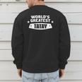World's Greatest Tatay Shirt Filipino Dad Men's Sweatshirt Back Print