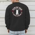 Wrestling Senior Dad The Final Match 2026 Men's Sweatshirt Back Print