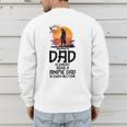 Anime Dad Jokes Father's Day Anamae Otaku Manga Japan Men's Sweatshirt Back Print