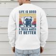 Boxer Dog For Men Women Boxer Dog Dad Mom Small Men's Sweatshirt Back Print