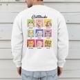 Cat Lover Cat Mom Cat Dad Crazy Cat Lady Cattitudes Men's Sweatshirt Back Print