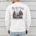 Christian Jesus Bible Verse Deer Elk Buck Hunting Dad Hunter Men's Sweatshirt Back Print
