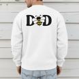 Dad Bee Cute Beekeeping 1st Birthday Matching Family Dada Men's Sweatshirt Back Print