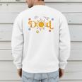 Dad Of The Birthday First Trip Around The Sun Bday Boy Men's Sweatshirt Back Print