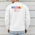 Dad Kid Matching Shake And Bake Bake Men's Sweatshirt Back Print Dad Kid Matching Shake And Bake Bake Men's Sweatshirt Back Print