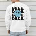 Dada One Happy Dude 1st Birthday Family Matching Men's Sweatshirt Back Print Dada One Happy Dude 1st Birthday Family Matching Men's Sweatshirt Back Print
