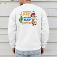 Disney And Pixar's Toy Story Dad Of The Birthday Cowgirl Men's Sweatshirt Back Print