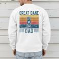 Dog Dad Vintage Great Dane Dad Men Women Kids Men's Sweatshirt Back Print Dog Dad Vintage Great Dane Dad Men Women Kids Men's Sweatshirt Back Print