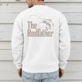 Father Day The Rodfather Dad Fishing From Daughter Son Men's Sweatshirt Back Print Father Day The Rodfather Dad Fishing From Daughter Son Men's Sweatshirt Back Print