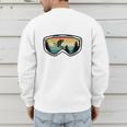 My Favorite Ski Buddies Call Me Dad For Ski Dad Men's Sweatshirt Back Print