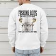 Fishing Tuna Bass Rod Fisherman Cool Dad Quote Men's Sweatshirt Back Print Fishing Tuna Bass Rod Fisherman Cool Dad Quote Men's Sweatshirt Back Print