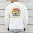 Hunting-Shirt Duck Boom Hunter Dad Grandpa Men Men's Sweatshirt Back Print